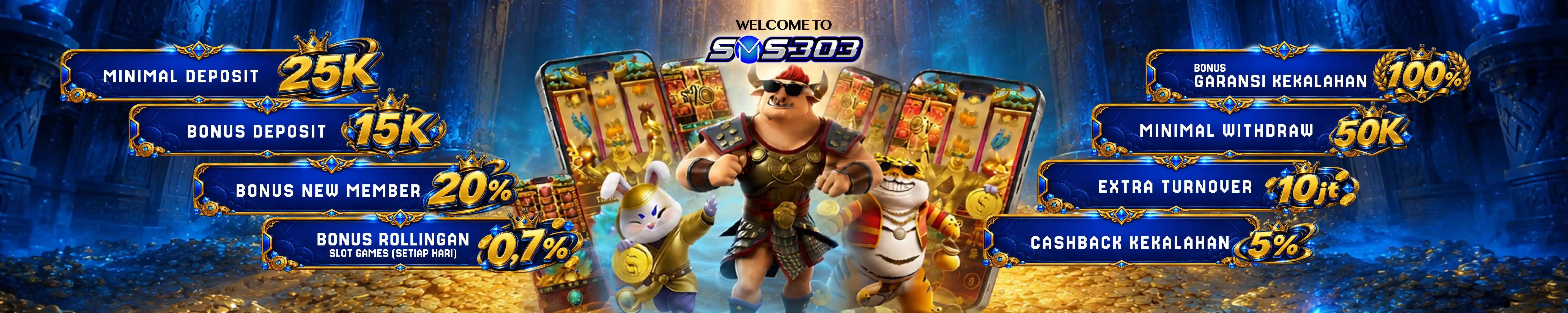 BONUS SITUS TERPERCAYA SMS303